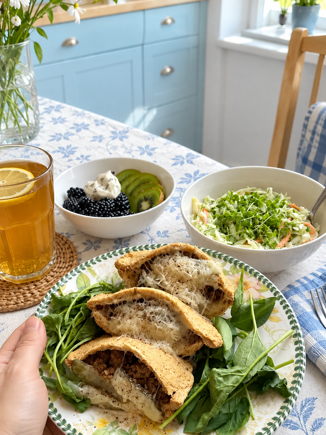 Фотография выпечки и варианта подачи